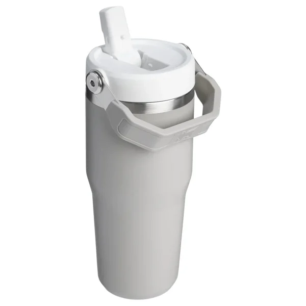 Stanley The Iceflow Flip Straw Gri 0.41 lt Pipetli Termos Bardak - Görsel 2