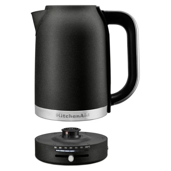 KitchenAid 5KEK1701EBK 2400 W Cast Iron Black 1.7 lt Kettle - Görsel 4