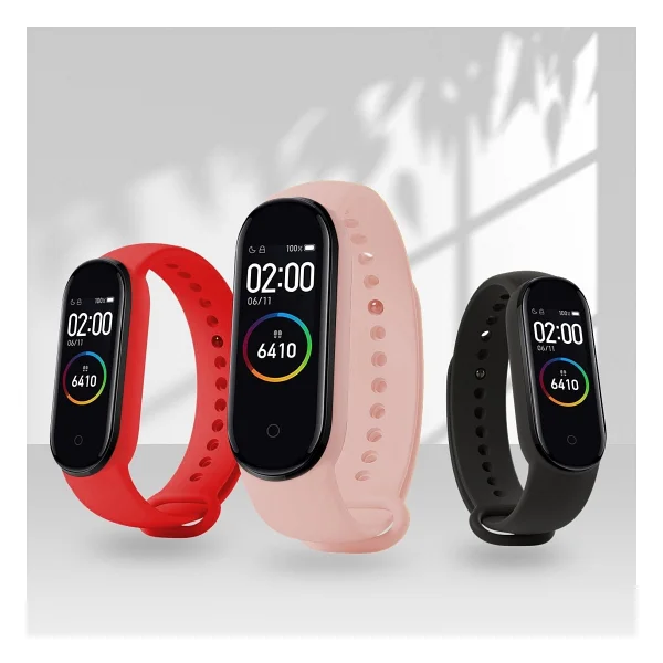 PoloSmart PSSW09 Smartstep Akıllı Bileklik Pembe - Görsel 5