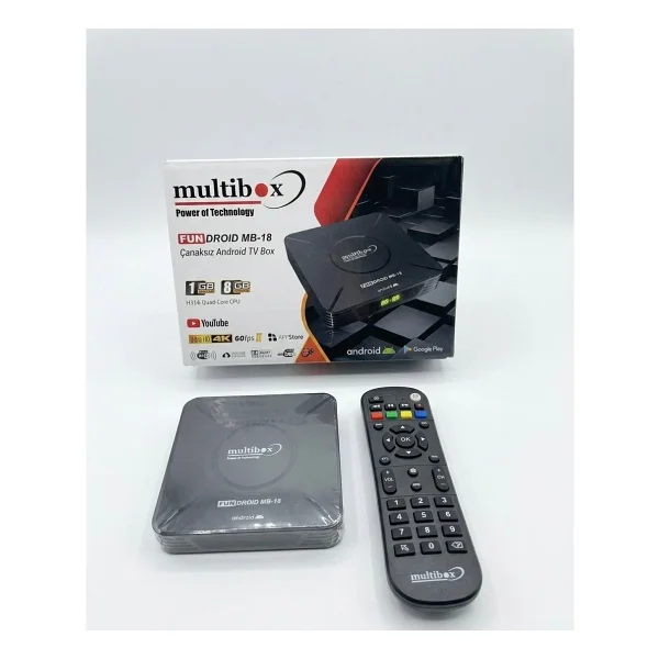 Redline Multibox Fundroid 18 Android Box (1GB RAM) (8GB HAFIZA) - Görsel 2