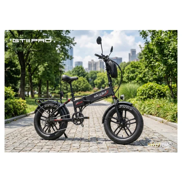 Skyjet GTIII PRO 1000 W Katlanabilir Elektrikli Bisiklet - Görsel 4