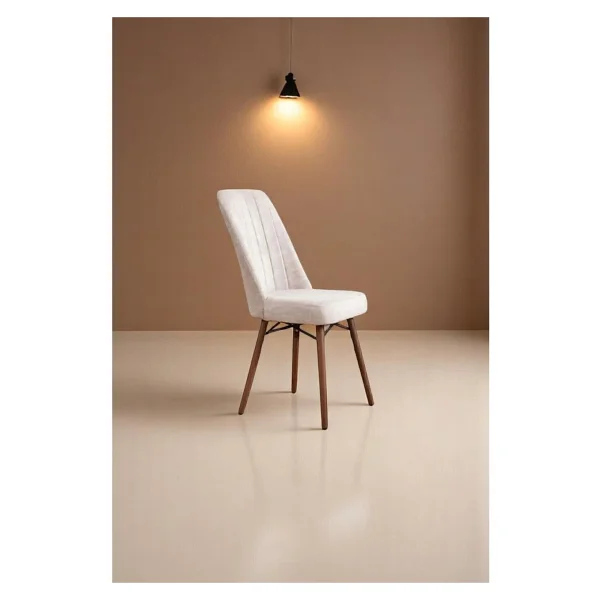 Kaktüs Avm Mutfak Masası Takımı 4 Kişilik Açılır Masa Sandalye Takımı Yemek Masası Masa Takımı - Krem - 80x132 - 80 x 170 - Görsel 3