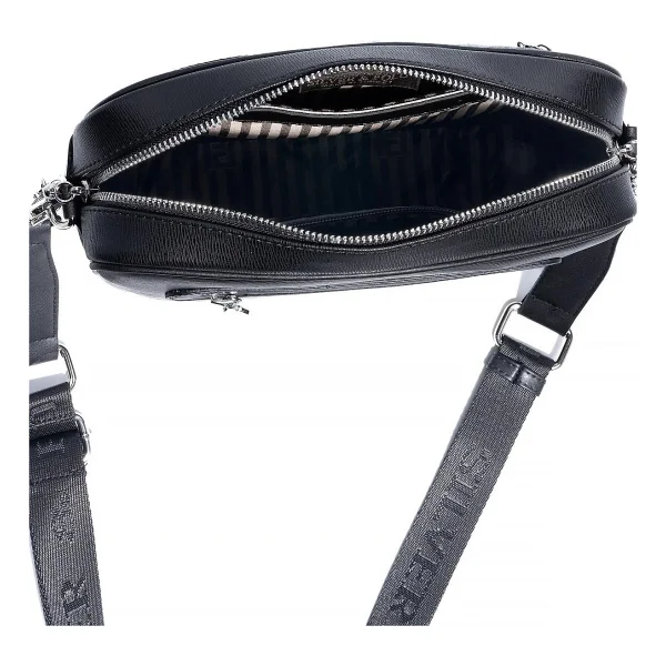 Silver & Polo Silver Polo Beyaz - A.Gri Logolu Kadın Çapraz Çanta SP1280 - Görsel 6