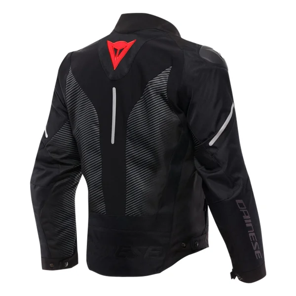Dainese Super Sprint D-Dry Erkek Siyah-Kırmızı Motosiklet Montu - Görsel 2