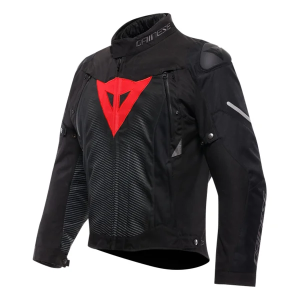 Dainese Super Sprint D-Dry Erkek Siyah-Kırmızı Motosiklet Montu - Görsel 6