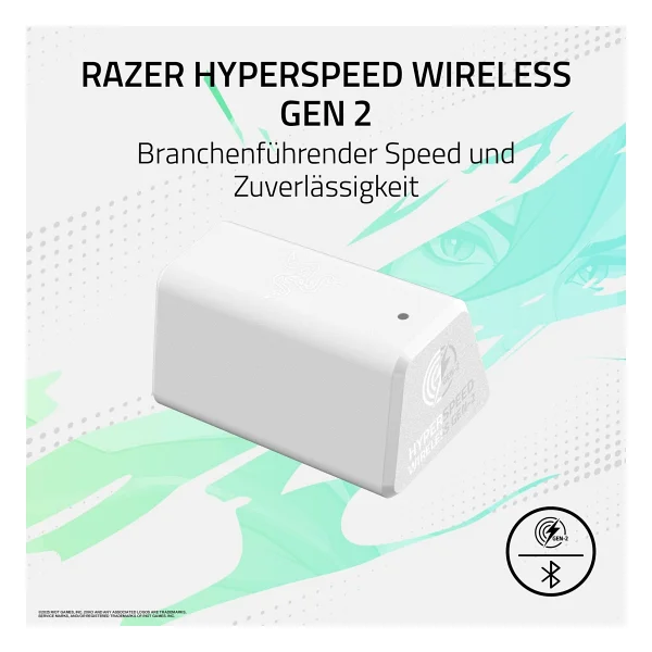 Razer BlackShark V3 Pro for Xbox 2XKO Edition RZ04-05401100-R3M1 7.1 USB Kablolu/Kablosuz Kulak Üstü Oyuncu Kulaklığı - Görsel 3