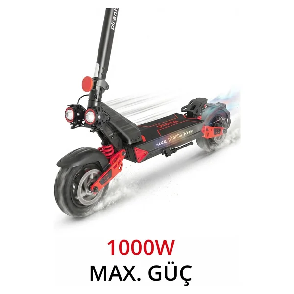 Piranha 5025 1000 W Elektrikli Scooter - Görsel 5