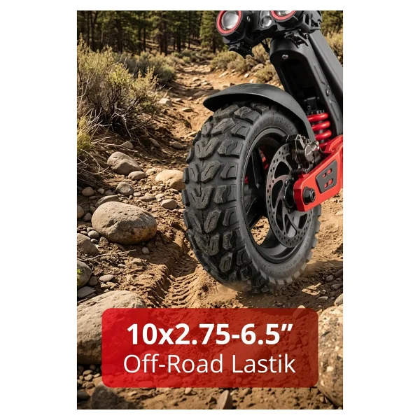 Piranha 5025 1000 W Elektrikli Scooter - Görsel 8