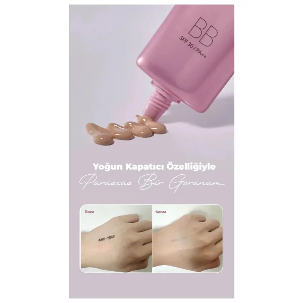 Age:Zero Triple Bakuchiol Bb Krem 30 Faktör Pa++ Blemish Balm Leke Kremi - Görsel 7