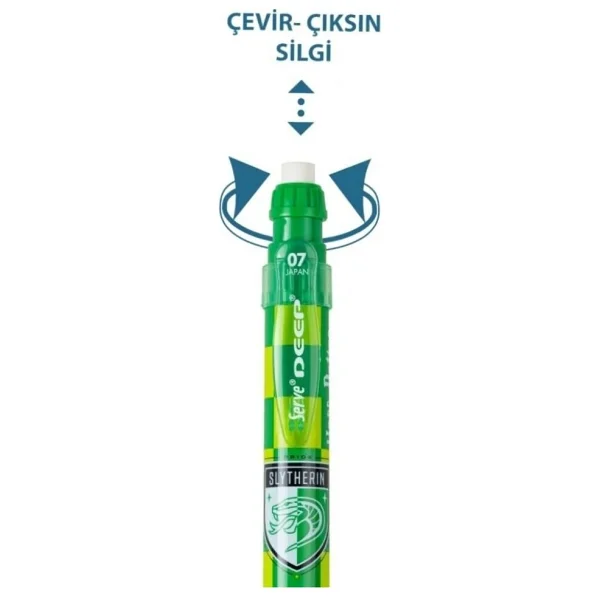 Serve Deep Harry Potter Slytherin 0.7 mm Versatil Uçlu Kalem - Görsel 10