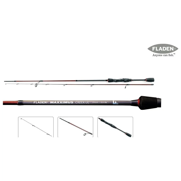 Fladen Maxximus Creek UL 2P 210 CM 0.5-8GR Lrf Kamış - Görsel 3