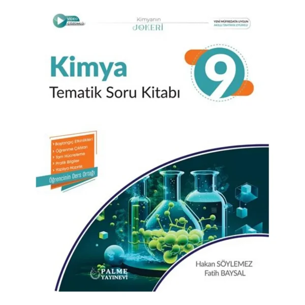 Palme Yayınevi 9. Sınıf Joker Kimya Tematik Soru Kitabı - Görsel 5
