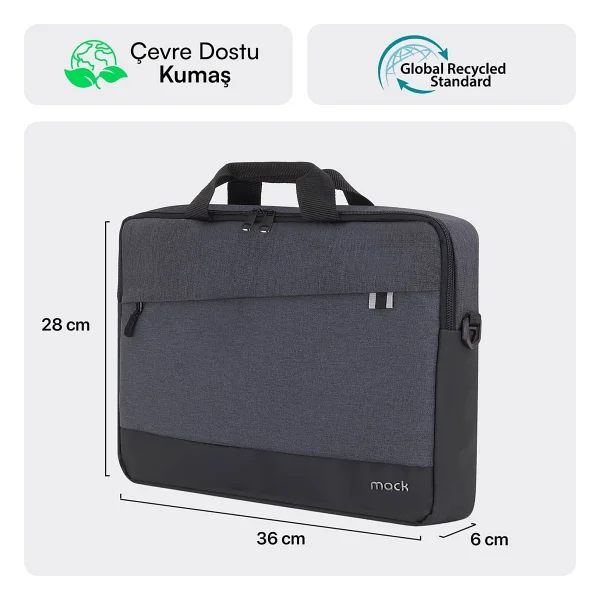 Mack Unicity Eco MCE-1111 14.1" Laptop Çantası - Görsel 2