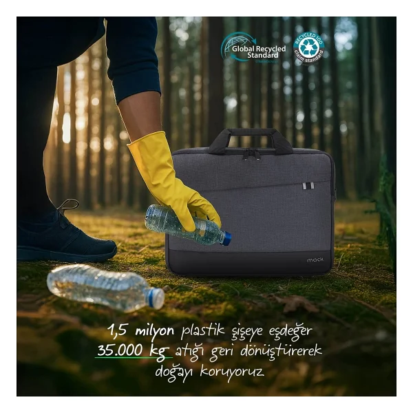 Mack Unicity Eco MCE-1111 14.1" Laptop Çantası - Görsel 7