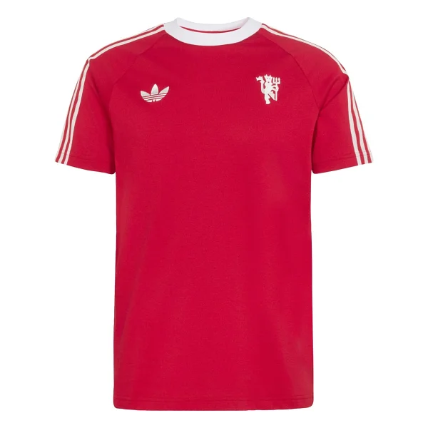 Adidas Manchester United Originals JM5562 Kısa Kollu Bisiklet Yaka Erkek Tişört - Görsel 3