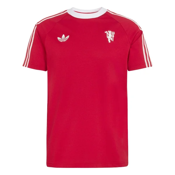 Adidas Manchester United Originals JM5562 Kısa Kollu Bisiklet Yaka Erkek Tişört - Görsel 5