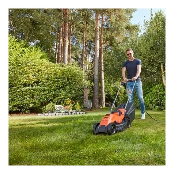 Black+Decker BEMW451-QS 1200 W Elektrikli Çim Biçme Makinesi - Görsel 4