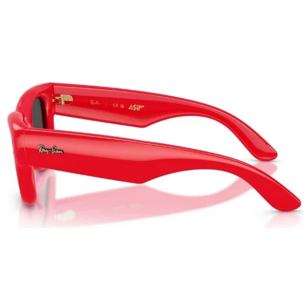 Ray-Ban Wayfarer Puffer 4940 683187 Red-Black Güneş Gözlüğü - Görsel 3