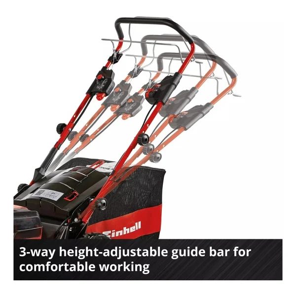 Einhell GP-CLM 47 S HW Li Dört Akülü 5.2 Ah Çim Biçme Makinesi - Görsel 7