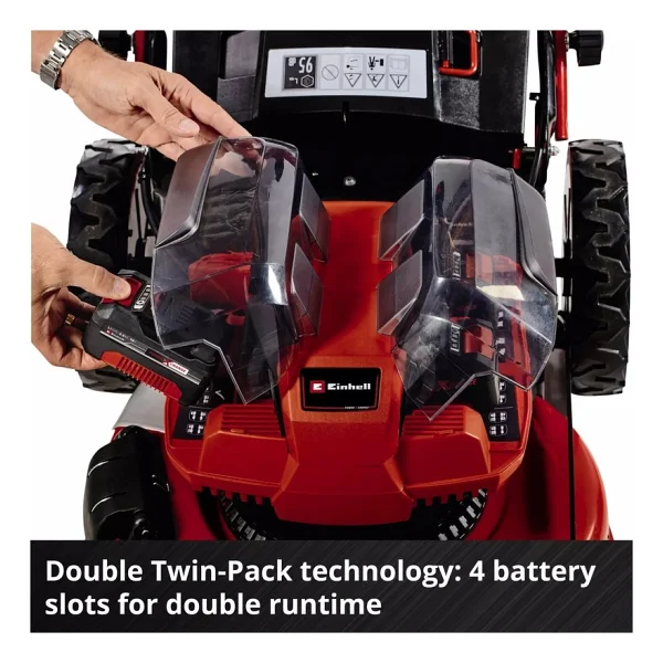 Einhell GP-CLM 47 S HW Li Dört Akülü 5.2 Ah Çim Biçme Makinesi - Görsel 10