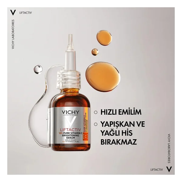 Vichy Liftactiv Supreme %15 Saf 20 ml C Vitamini Serumu - Görsel 3