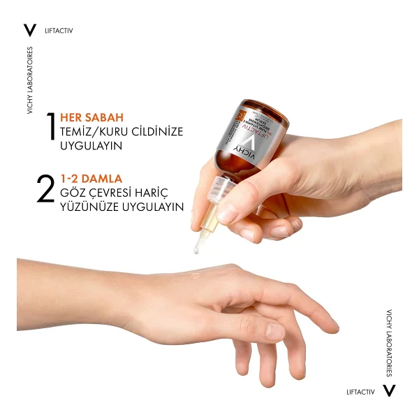 Vichy Liftactiv Supreme %15 Saf 20 ml C Vitamini Serumu - Görsel 6