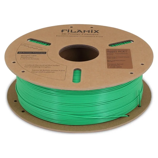 Filamix Hyper Speed PLA 1.75 mm 1 kg Florasan Yeşil Filament - Görsel 3