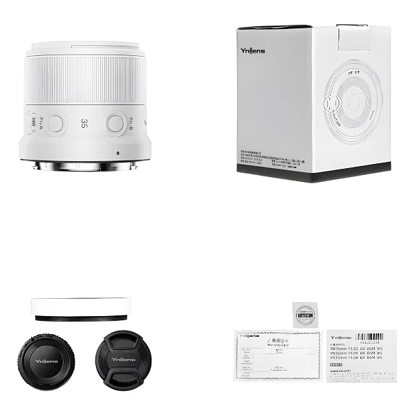 Yongnuo YN 35mm f/1.8Z DA DSM WL Beyaz Lens - Görsel 2