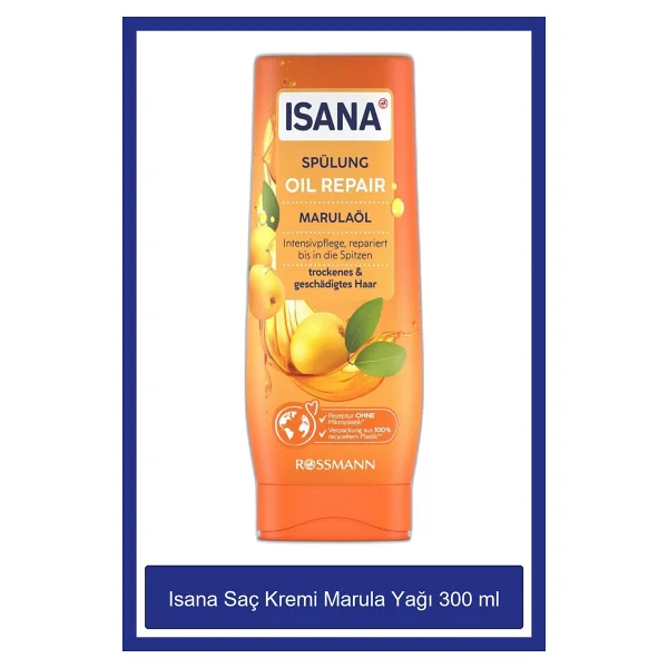 Isana Marula Yağı 300 ml Saç Kremi - Görsel 6