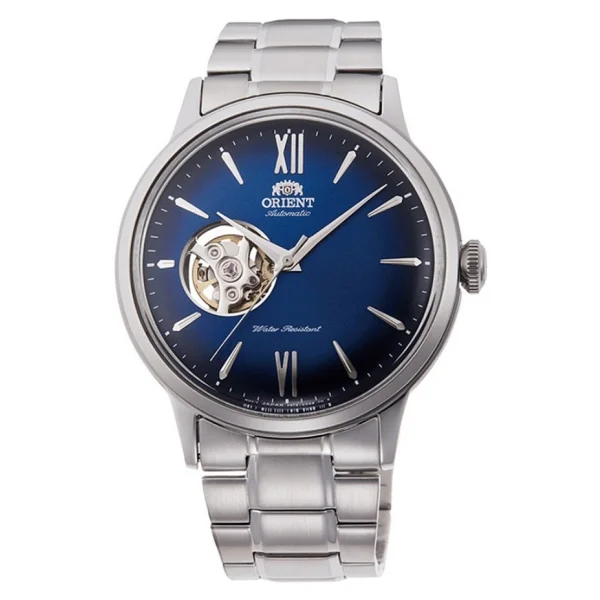 Orient Bambino Semi Skeleton RA-AG0028L10B Mavi Erkek Kol Saati - Görsel 5