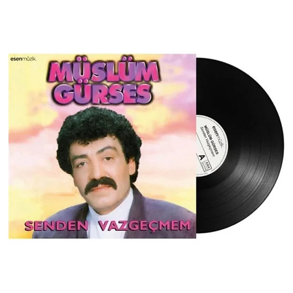 Müslüm Gürses - Senden Vazgeçmem Plak - Görsel 3