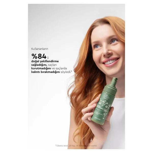 Otacı Bitkisel Şekillendirici Yumuşak & Orta Tutuş 150 ml Saç Köpüğü - Görsel 3