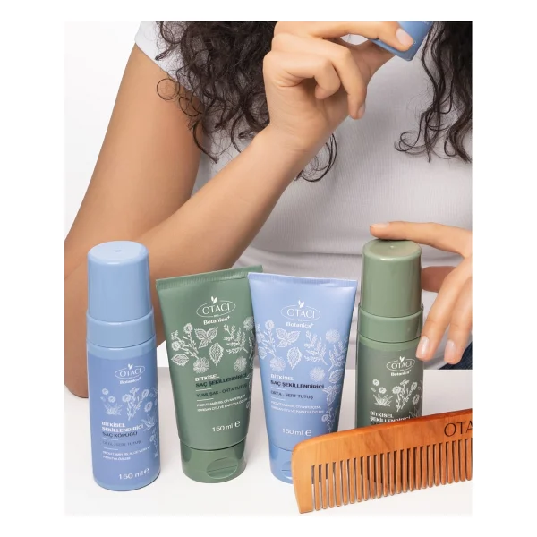 Otacı Bitkisel Şekillendirici Yumuşak & Orta Tutuş 150 ml Saç Köpüğü - Görsel 9