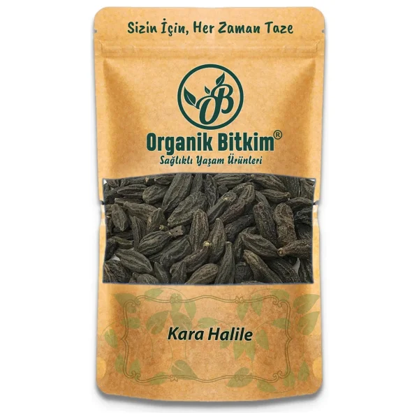 Organik Bitkim Kara Halile 1 kg - Görsel 4