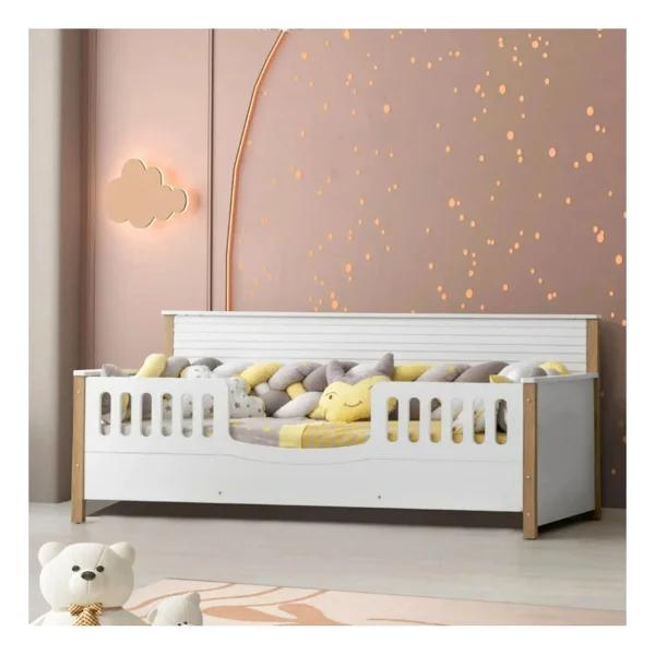 Aymini Milano Yavrusuz Bebek Odası Takımı - Beyaz - Görsel 6