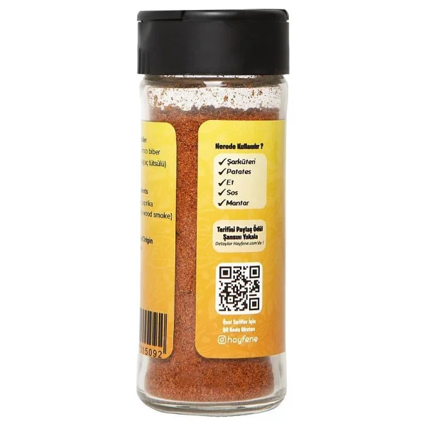 Hayfene Tütsülenmiş Tatlı Kırmızı Biber 45 gr - Görsel 4