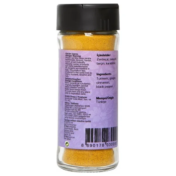 Hayfene Altın Süt Baharat Karışımı 50 gr - Görsel 8