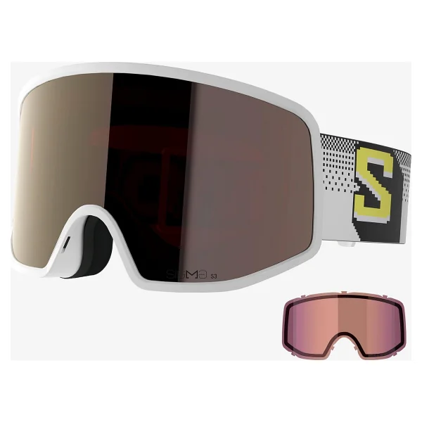 Salomon Sentry Pro Sigma (And Extra Lens) Unisex Kayak Gözlüğü - Standart - Beyaz - Görsel 8
