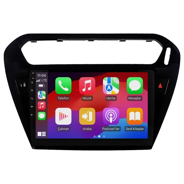 Valeo Peugeot 301 Android Multimedya Sistemi (2012-2024) 4gb Ram, 64GB Hafıza, Bluetooth, Carplay & Android Auto Kamera Hediye! - Görsel 3