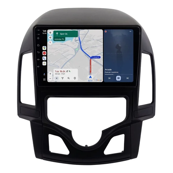 Valeo Hyundai I30 Android Multimedya Sistemi (2008-2011) 4gb Ram, 64GB Hafıza, Bluetooth, Carplay & Android Auto Kamera Hediye! - Görsel 3