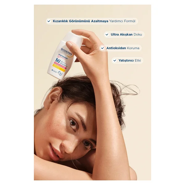 Bioderma Photoderm AR+ Ultra-Fluid Kızarıklık Karşıtı 40 ml 50 Faktör Güneş Kremi - Görsel 3