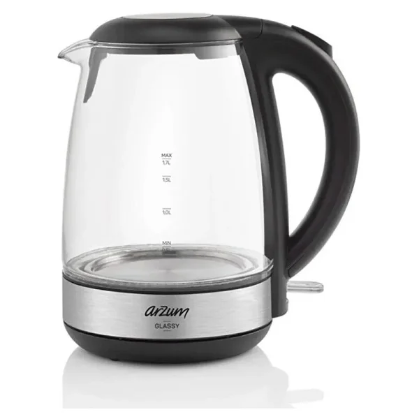 Arzum AR3071 Glassy 2200 W 1.7 lt Cam Kettle - Görsel 5