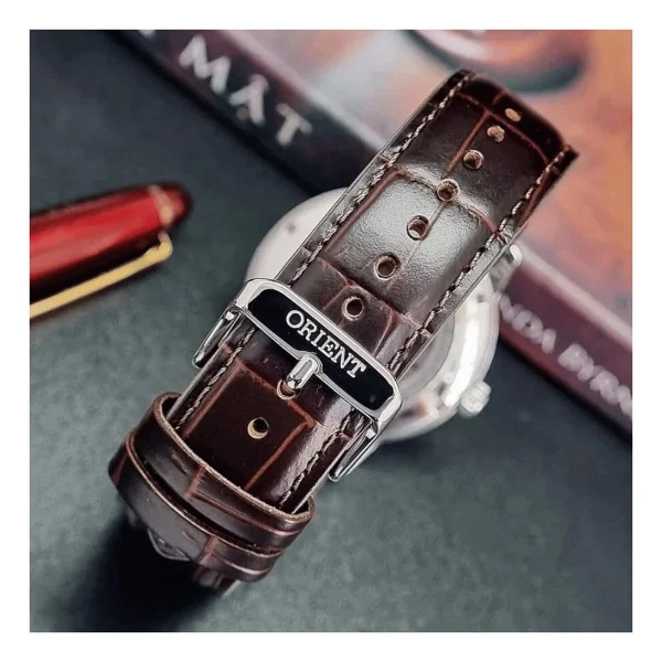 Orient Symphony RA-AC0F12S10B Kahverengi-Gümüş Erkek Kol Saati - Görsel 4