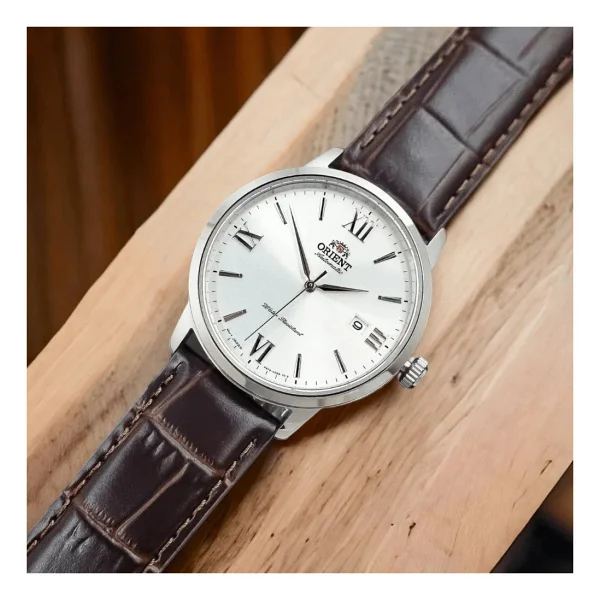 Orient Symphony RA-AC0F12S10B Kahverengi-Gümüş Erkek Kol Saati - Görsel 6