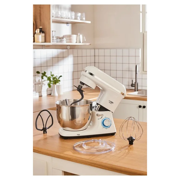 Cookplus Chefcrafter 1900 W 7 lt Porcelain White Stand Mikser - Görsel 8