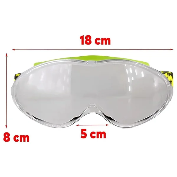 Bellasimo Kayak Snowboard Gözlüğü Buğulanmaz Değiştirilebilir Şeffaf Camlı Antifog Kar Gözlük - Görsel 9