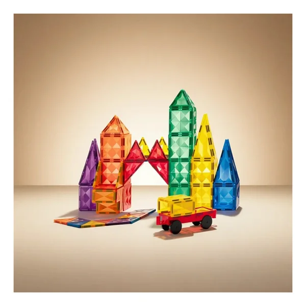 Mideer Renkli Magnetic Tiles CT1223 100 Parça Blok Oyuncak - Görsel 10