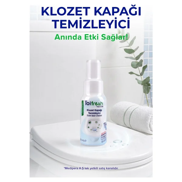 ToiFresh Toıfresh 50 ml Klozet Kapagı Temızleyıcı - Görsel 4