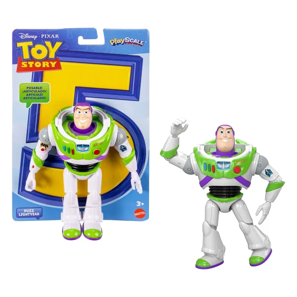 Disney Pixar Toy Story 5 Buzz Lightyear Aksiyon Figürü 10 Bükülebilir Eklemi Olan ve Oyunlar Için Ideal Boyutlu 18 Cm'lik Disney Pixar Oyuncak Hikayesi 5 Buzz Lightyear Aksiyon Figürü JKV15 - Görsel 7