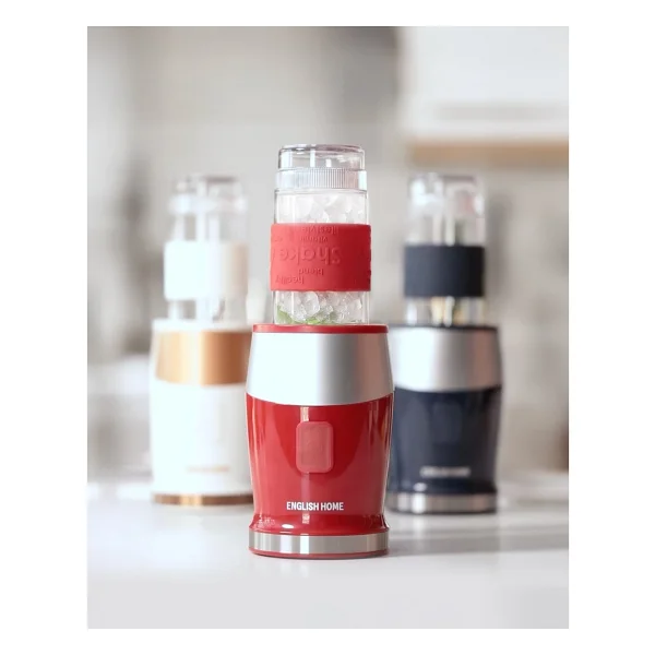 English Home KBL 3010 Shake Away Kırmızı Smoothie Blender - Görsel 6